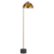 Telbix Ortez Floor Lamp Black Terrazzo