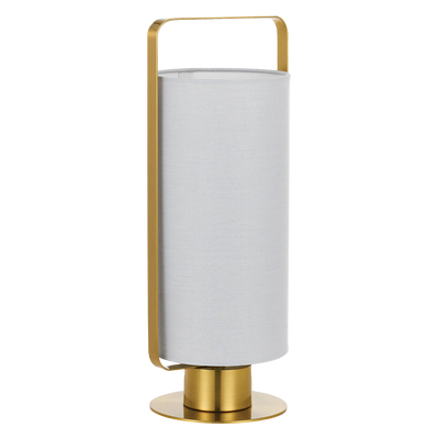 Telbix Orwel Table Lamp Grey Antique Gold