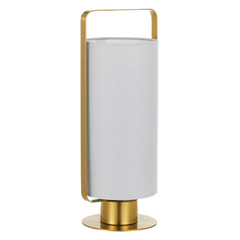 Telbix Orwel Table Lamp Grey Antique Gold