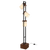 Telbix Osada 3 Light Floor Lamp Black