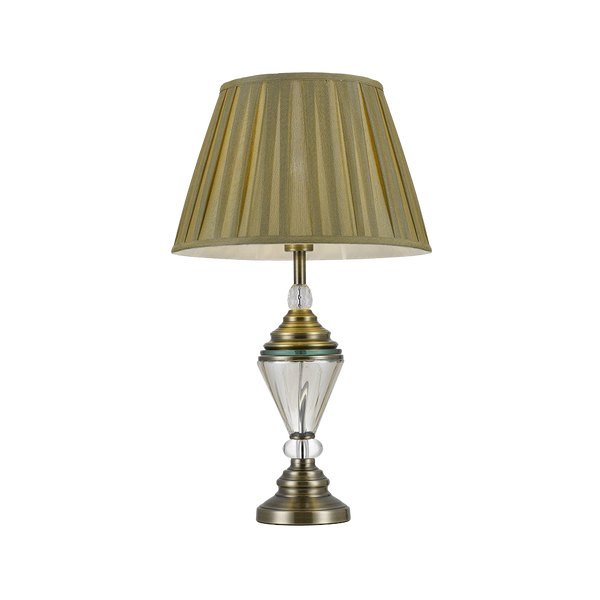 Telbix Oxford Table Lamp Antique Brass