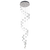 Telbix Paradis 251cm Pendant Chrome