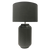 Telbix Pascal Ceramic Table Lamp Grey