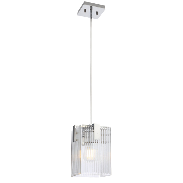 Telbix Pelion 1 Light Pendant Chrome