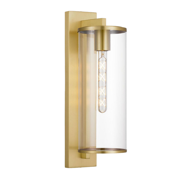 Telbix Perova 50 Exterior Wall Light Brass