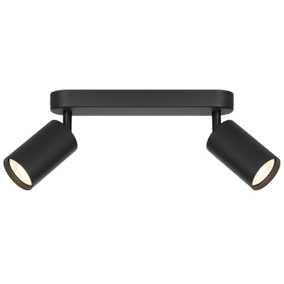 Telbix Picard 2 Light Spotlight Black