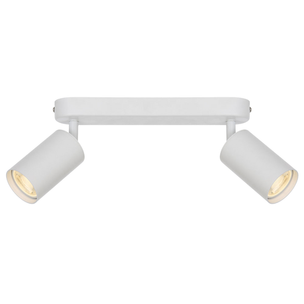 Telbix Picard 2 Light Spotlight White
