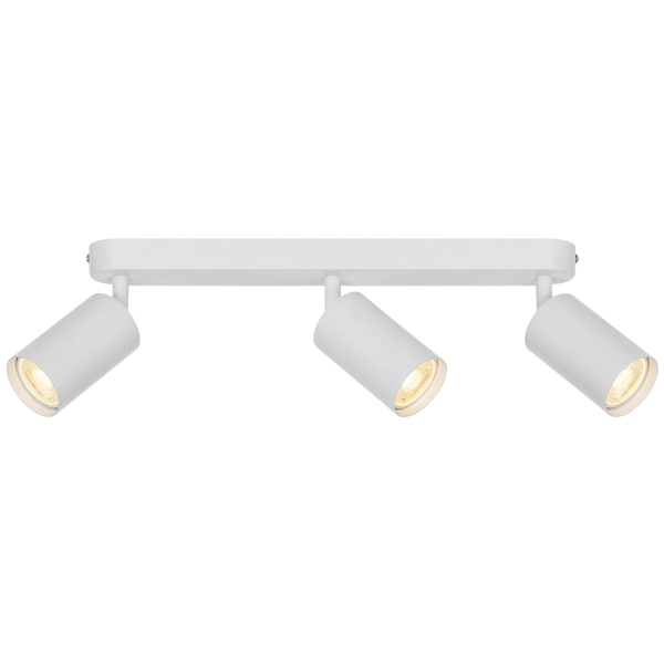 Telbix Picard 3 Light Spotlight White