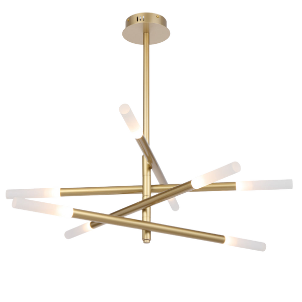 Telbix Pinta 8 Light Pendant Gold