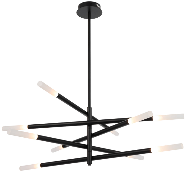 Telbix Pinta 10 Light Pendant Black