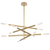 Telbix Pinta 10 Light Pendant Gold