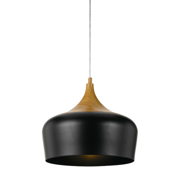 Telbix Polk 30 Pendant Black Oak