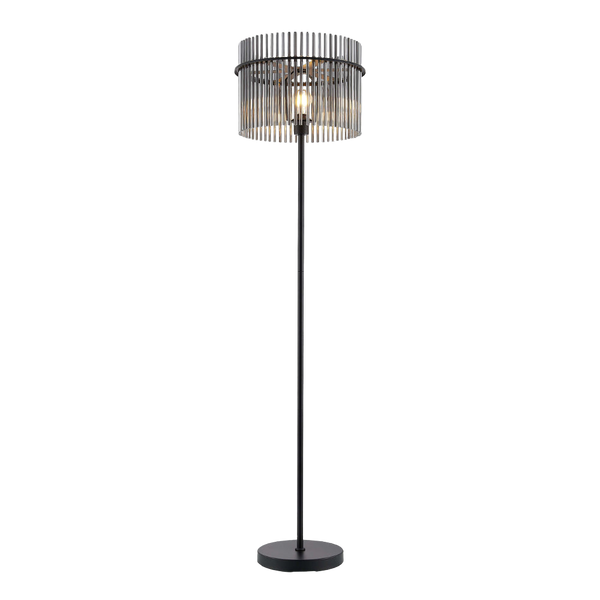 Telbix Quilo Floor Lamp Black