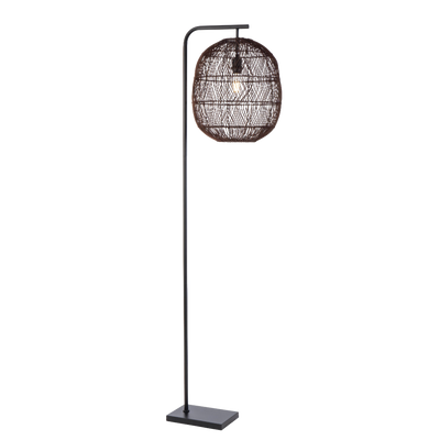Telbix Rana 40 Floor Lamp Brown