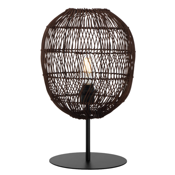 Telbix Rana 30 Table Lamp Brown