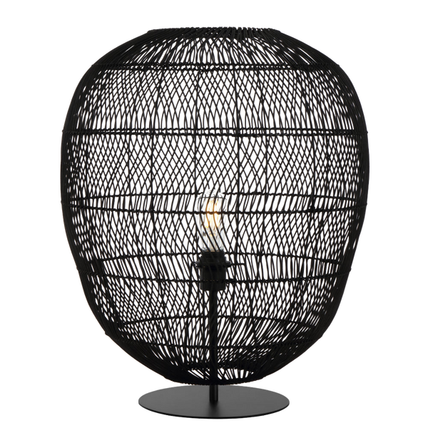 Telbix Rana 50 Table Lamp Black