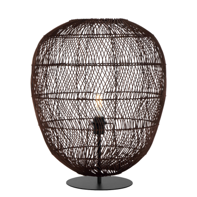 Telbix Rana 50 Table Lamp Brown