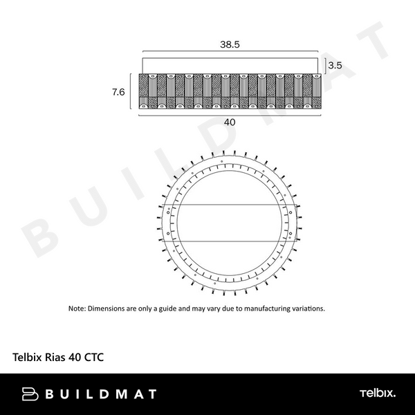 Telbix Rias 40 CTC Chrome