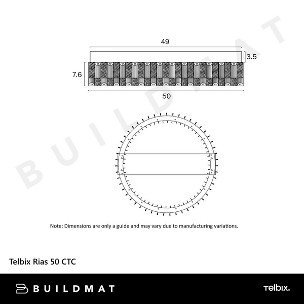 Telbix Rias 50 CTC Chrome
