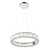 Telbix Rias 1 Tier Pendant Chrome