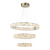 Telbix Rias 3 Tier Pendant Gold
