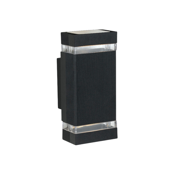 Telbix Roland Ex2 Wall Light Black