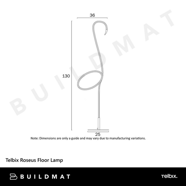 Telbix Roseus Floor Lamp RGB