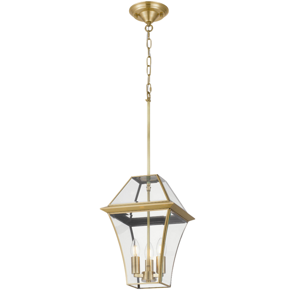 Telbix Rye 27 Solid Brass Pendant Brass