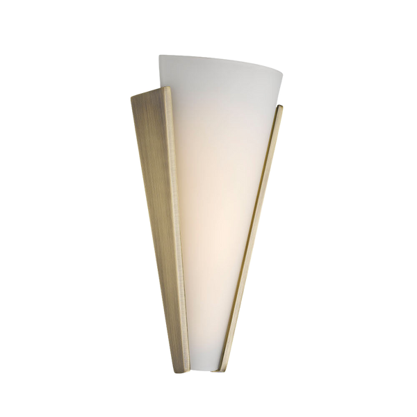 Telbix Saffi 12W Led Wall Light Antique Brass