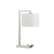 Telbix Sala Table Lamp Nickel White