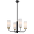 Telbix Sebring 4 Lights Pendant Black Opal Matt