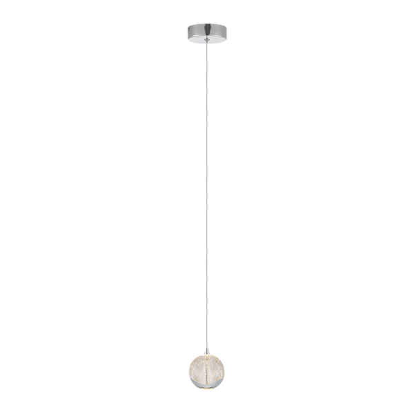 Telbix Segovia 1 Light Pendant Chrome