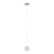 Telbix Segovia 1 Light Pendant Chrome