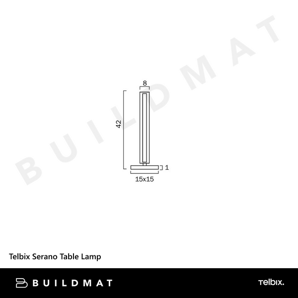 Telbix Serano Table Lamp Gold