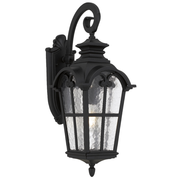 Telbix Shelton Exterior Wall Light Black