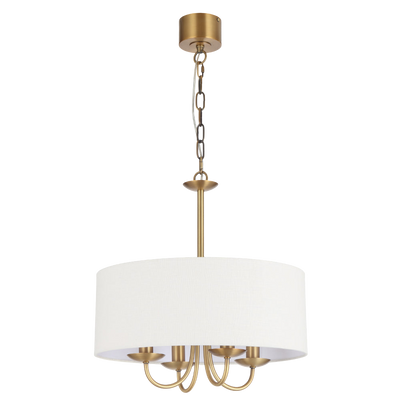 Telbix Shiron 4 Light Pendant Brass