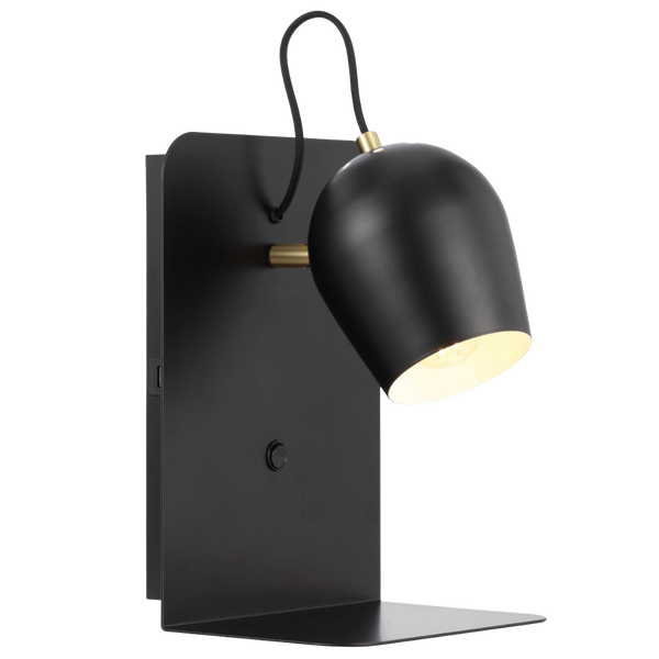 Telbix Shyn Wall Bracket Black