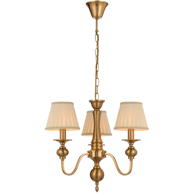 Telbix Siedel 3 Light Pendant With Shade Copper