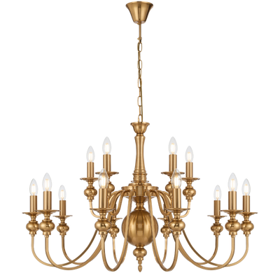 Telbix Siedel 15 Light Pendant Copper