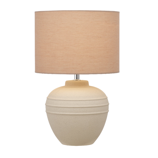 Telbix Sierra Ceramic Table Lamp Sand