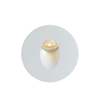 Telbix Snap Round Stair Light White