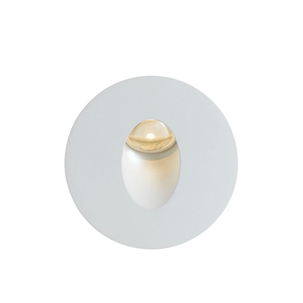 Telbix Snap Round Stair Light White