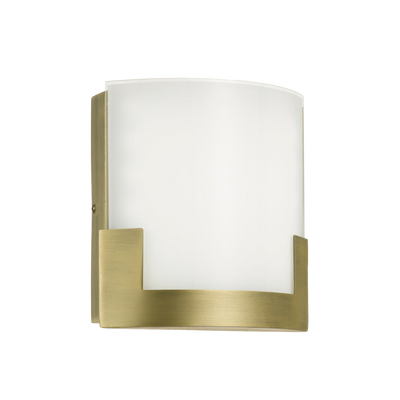 Telbix Solita 20 Led Dim Wall Light Antique Brass