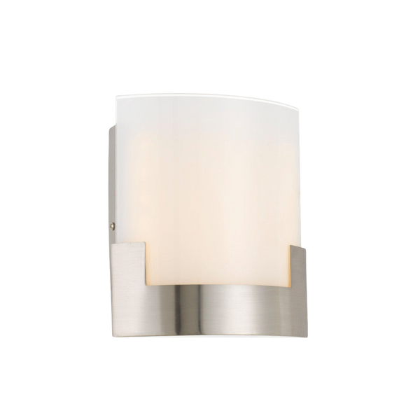 Telbix Solita 20 Led Dim Wall Light Nickel