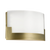 Telbix Solita 35 Led Dim Wall Light Antique Brass