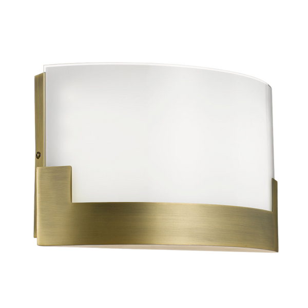 Telbix Solita 35 Led Dim Wall Light Antique Brass