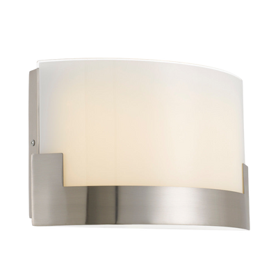 Telbix Solita 35 Led Dim Wall Light Nickel