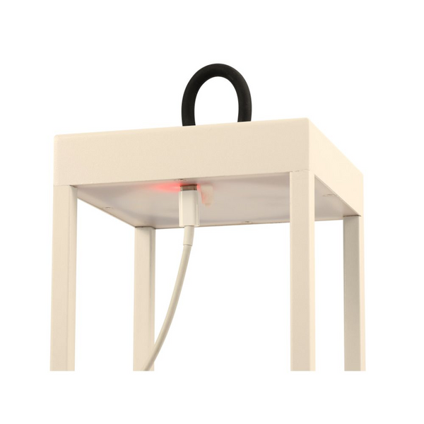 Telbix Sotra Rechargeable Table Lamp Beige