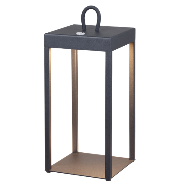 Telbix Sotra Rechargeable Table Lamp Black