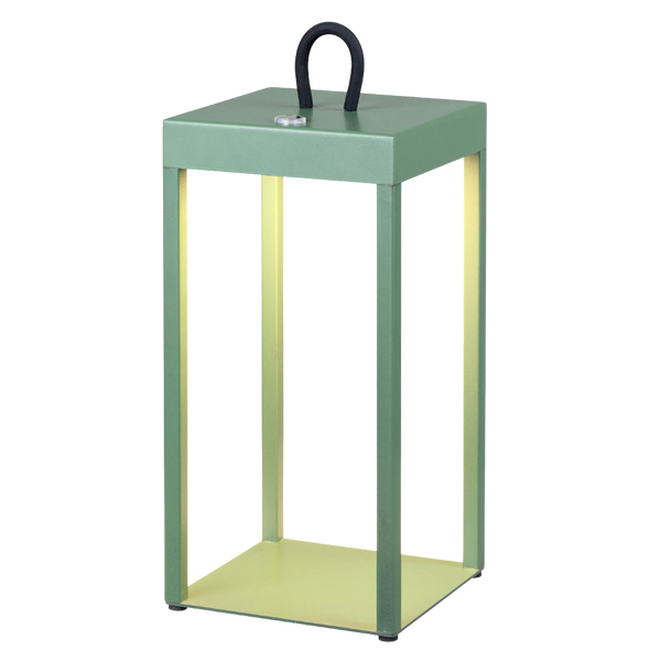 Telbix Sotra Rechargeable Table Lamp Green
